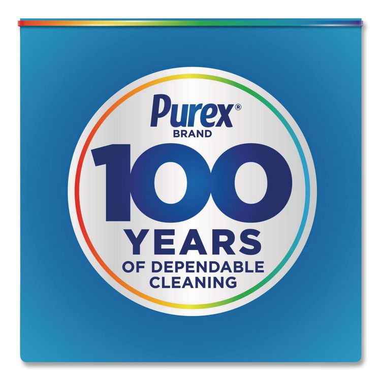 PUREX 05020 Free and Clear Liquid HE Laundry Detergent, Unscented, 150 oz Bottle, 4/Carton