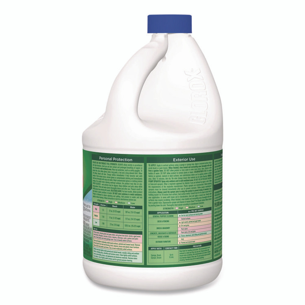 CLOROX SALES CO. 32438 ProResults Concentrated Outdoor Bleach, 81 oz Bottle, 6/Carton