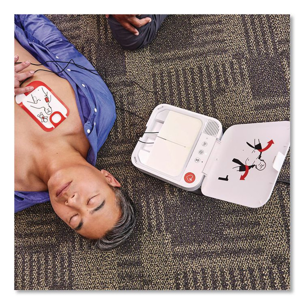 AERO HEALTHCARE CARDIACT™ 99512001714 LIFEPAK CR2 Cellular Defibrillator, Fully Automatic, English/Spanish, Handle