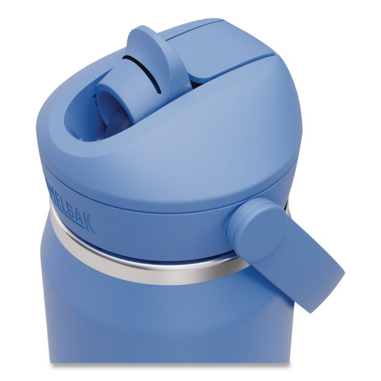 CAMELBAK 2855406001 Thrive FlipStraw Stainless Steel Vacuum Insulated Water Bottle, 32 oz, Sky Blue