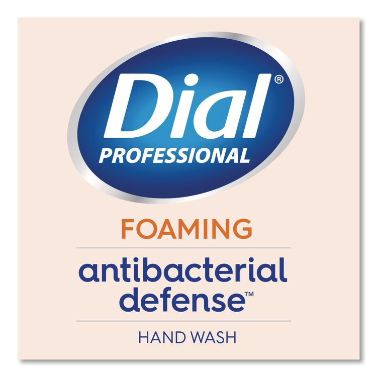DIAL PROFESSIONAL 35446EA Original Antibacterial Defense Foaming Hand Wash, Original Scent, 10 oz Pump Bottle