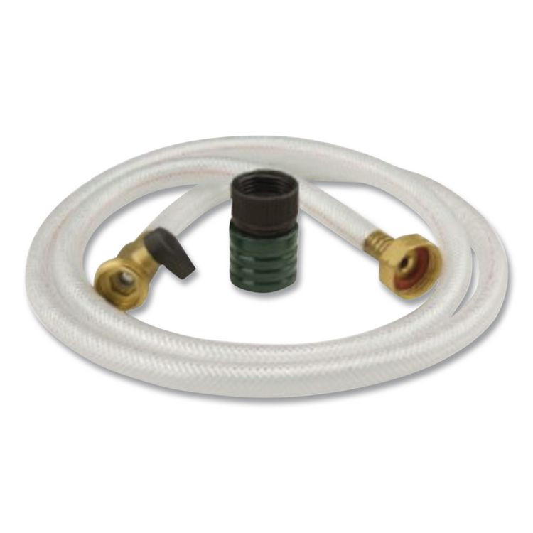 DIVERSEY 3202687 Water Supply Hose, 0.38" x 5 ft, White, 25/Carton