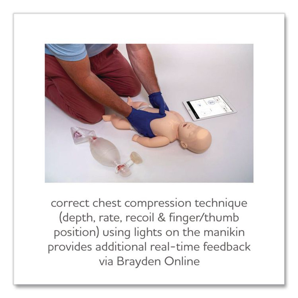 BRAYDEN IM17P Brayden PRO Baby Pediatric Feedback Manikin