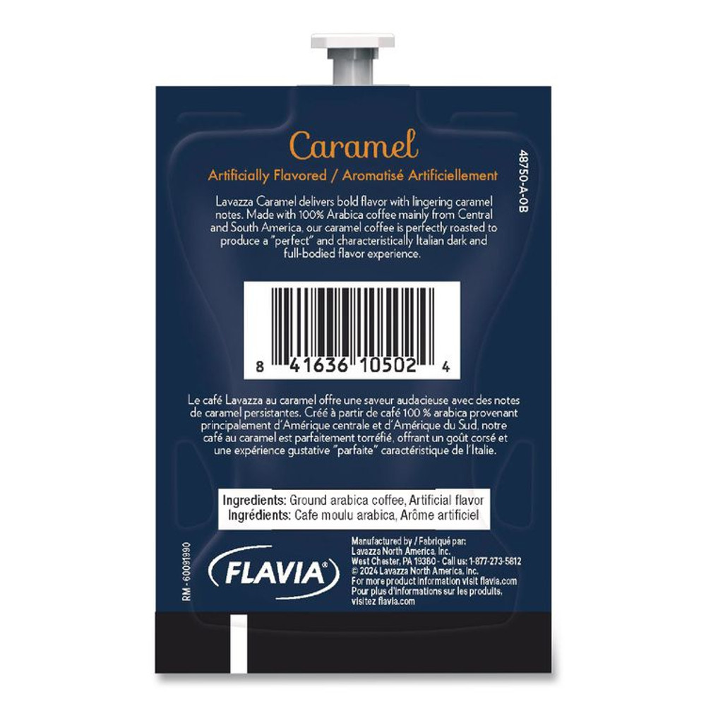 LAVAZZA FLAVIA® 48750 Lavazza Carmel Coffee Freshpack, 76/Carton