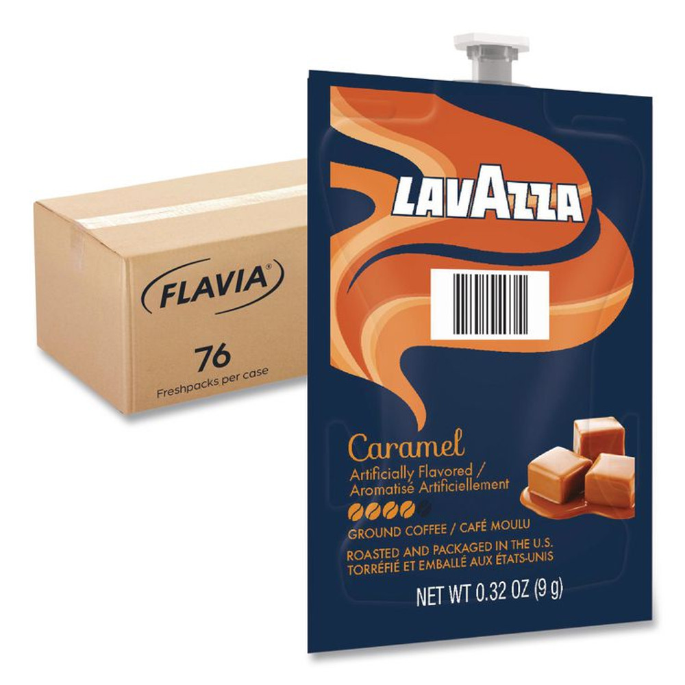 LAVAZZA FLAVIA® 48750 Lavazza Carmel Coffee Freshpack, 76/Carton