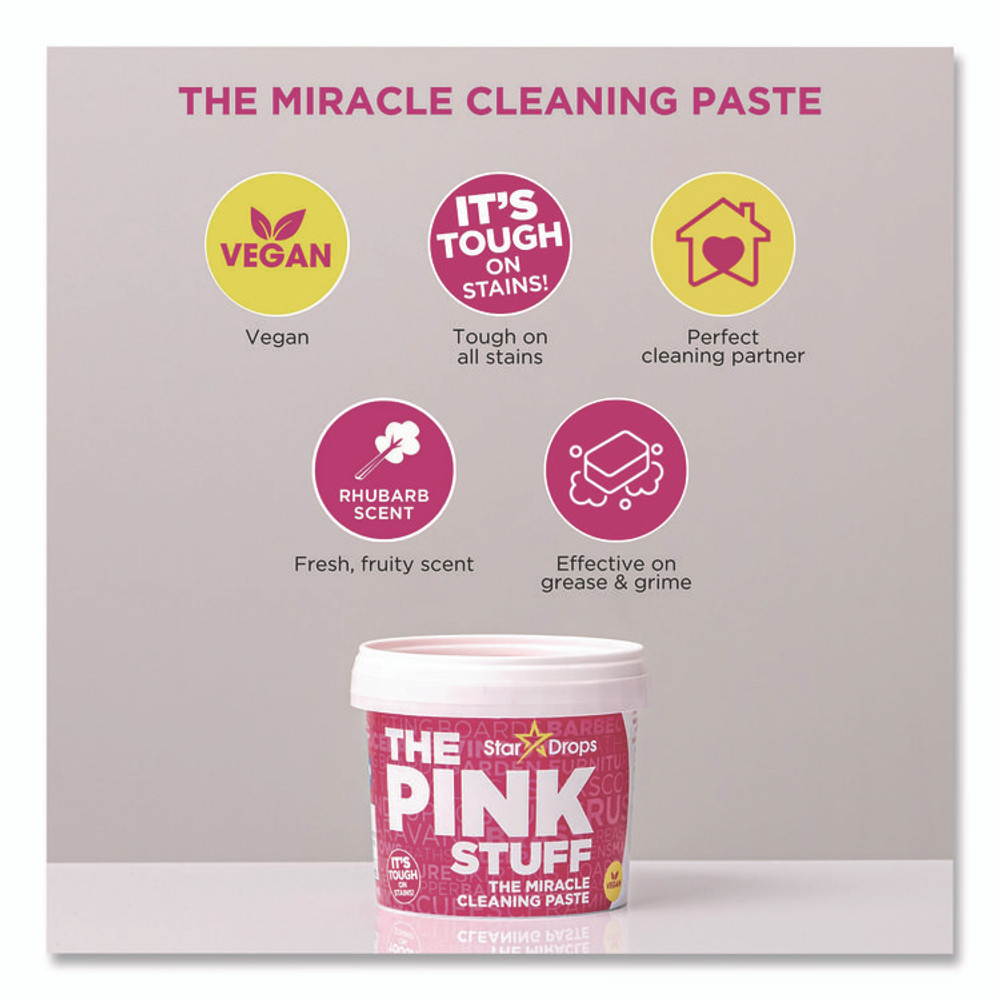 STAR BRANDS LIMITED The Pink Stuff 823781 Miracle Cleaner Degreaser Paste, 17.6 oz Canister