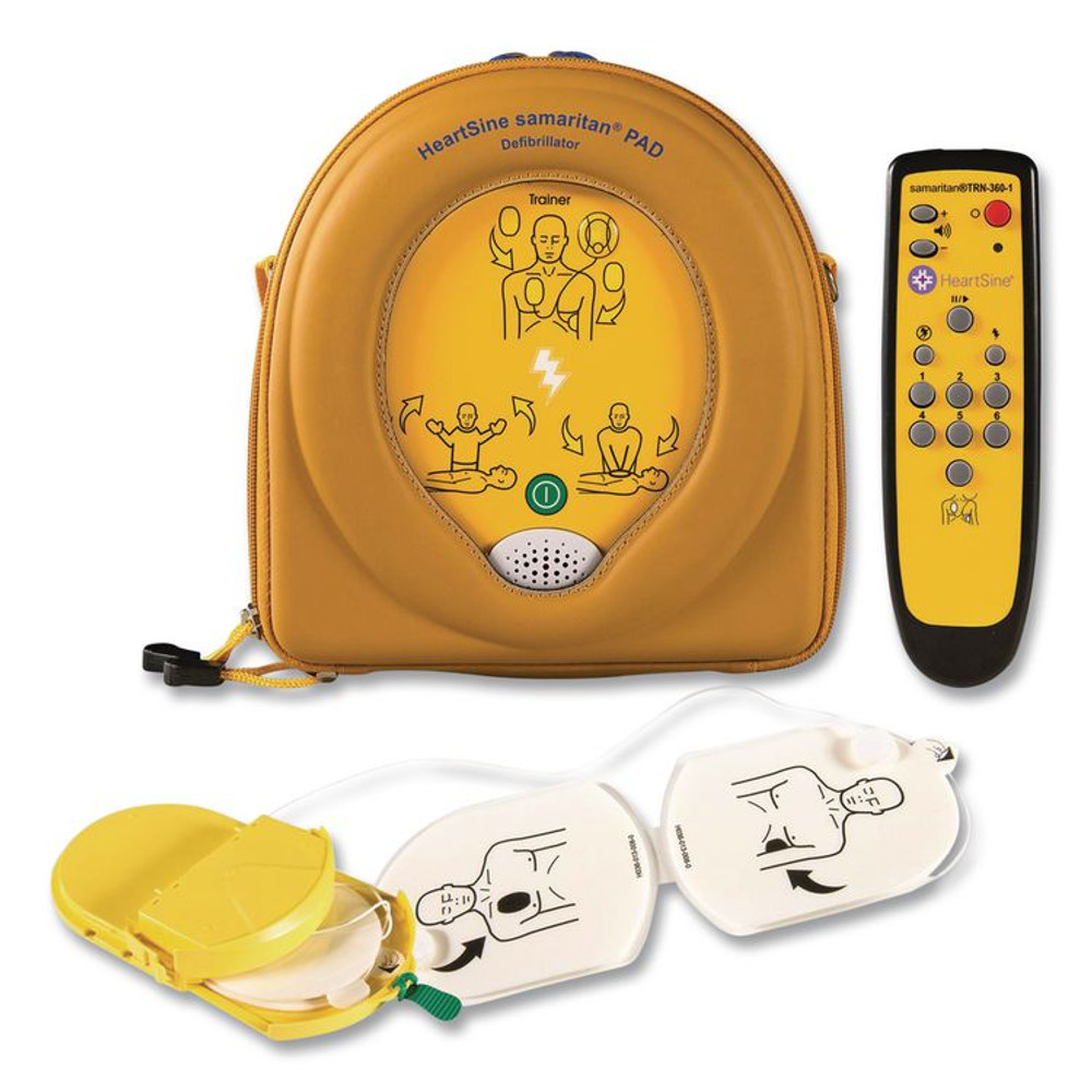 AERO HEALTHCARE CARDIACT™ TRNACC19 SAM 450P AED Trainer Remote Control, Yellow/Black