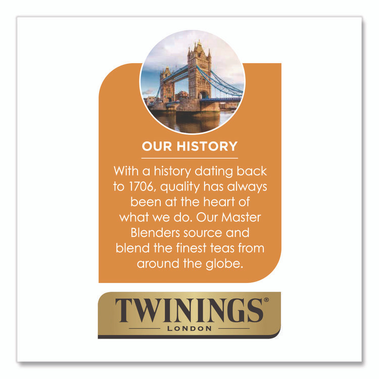 TWININGS NORTH AMERICA INC TNA09954 Tea K-Cups, Chai, 0.12 oz, 24/Box