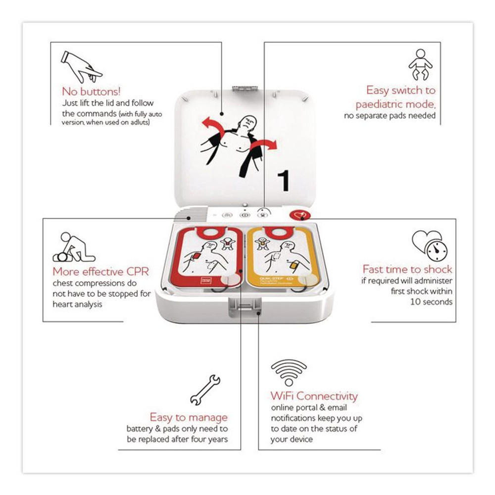 AERO HEALTHCARE CARDIACT™ 11250000147 LIFEPAK CR2 Demo