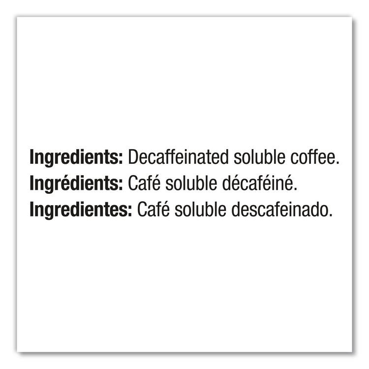 NESTLE Nescafé® 72091CT Bulk Decaf Ground Coffee, Arabica, 8.81 oz Bag, 4/Carton