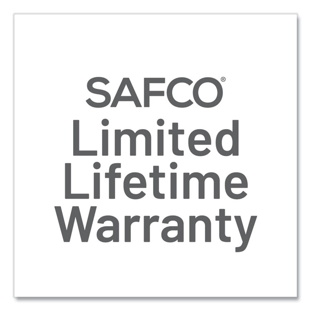 SAFCO PRODUCTS 5241BL Commercial Wire Shelving, Three-Shelf, 48w x 18d x 72h, Black