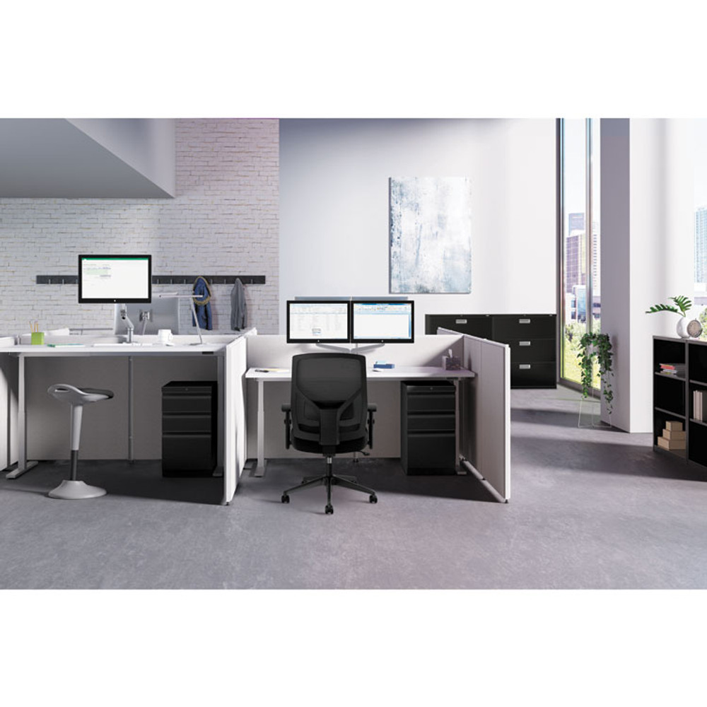 HON COMPANY P6024GYGY Verse Office Panel, 24w x 60h, Gray