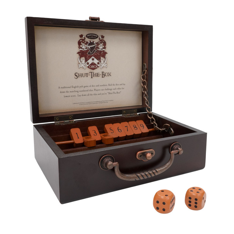 UNIVERSITY GAMES University Games Circa Shut-the-Box