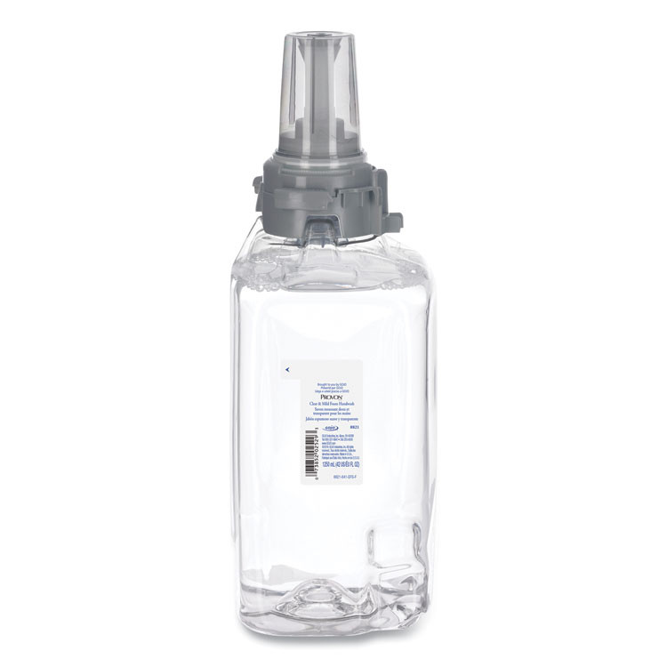 GO-JO INDUSTRIES PROVON® 8821-03 Clear and Mild Foam Hand Wash Refill, Unscented, 1,250 mL, 3/Carton