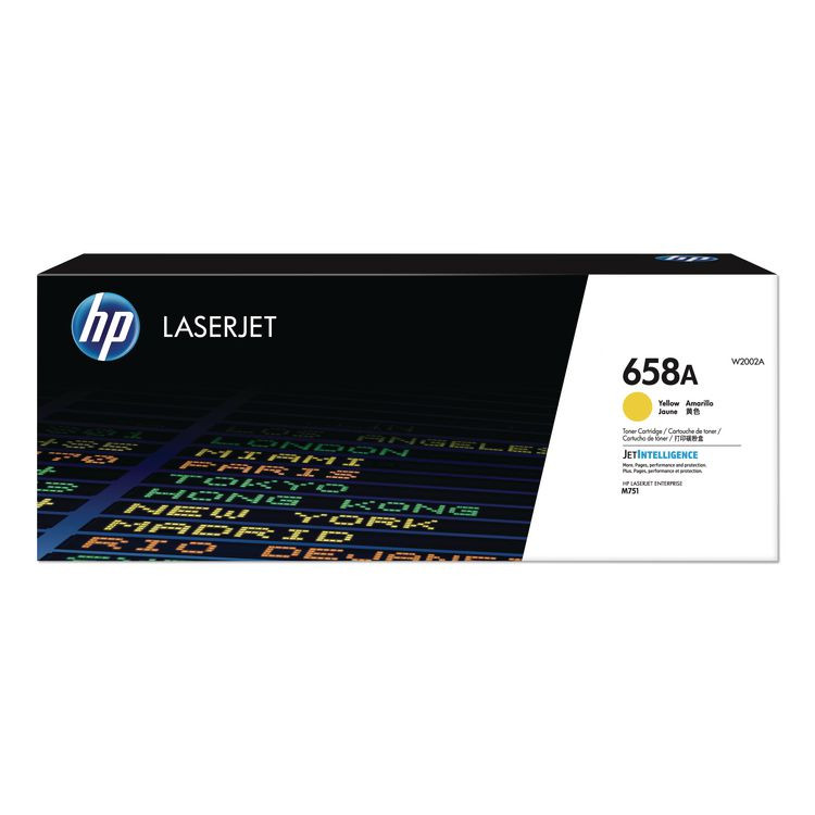 HP INC W2002A HP 658A, (W2002A) Yellow Original LaserJet Toner Cartridge