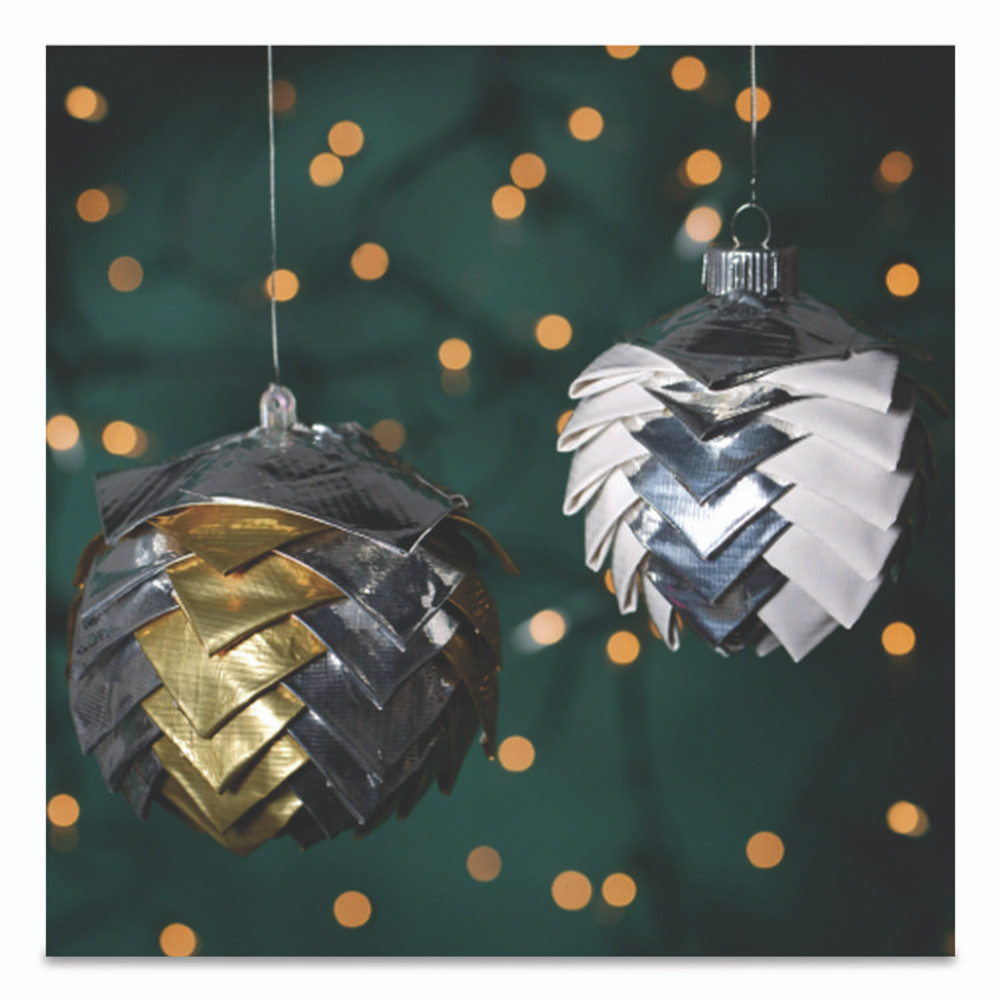 SHURTAPE TECHNOLOGIES Duck® 280621 Colored Duct Tape, 3" Core, 1.88" x 10 yds, Chrome