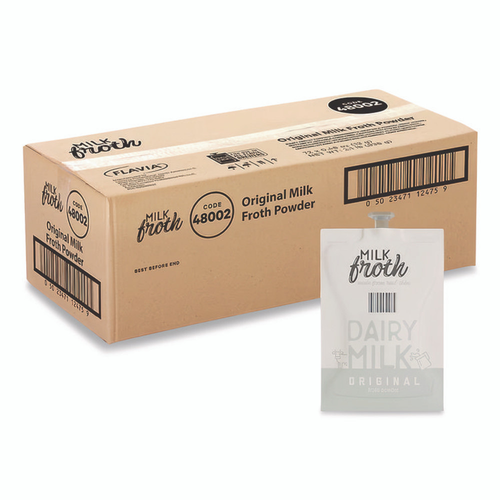 MARS, INC. ALTERRA® MDR12475 FLAVIA Real Milk Froth Freshpacks, 0.46 oz Packet, 72/Carton