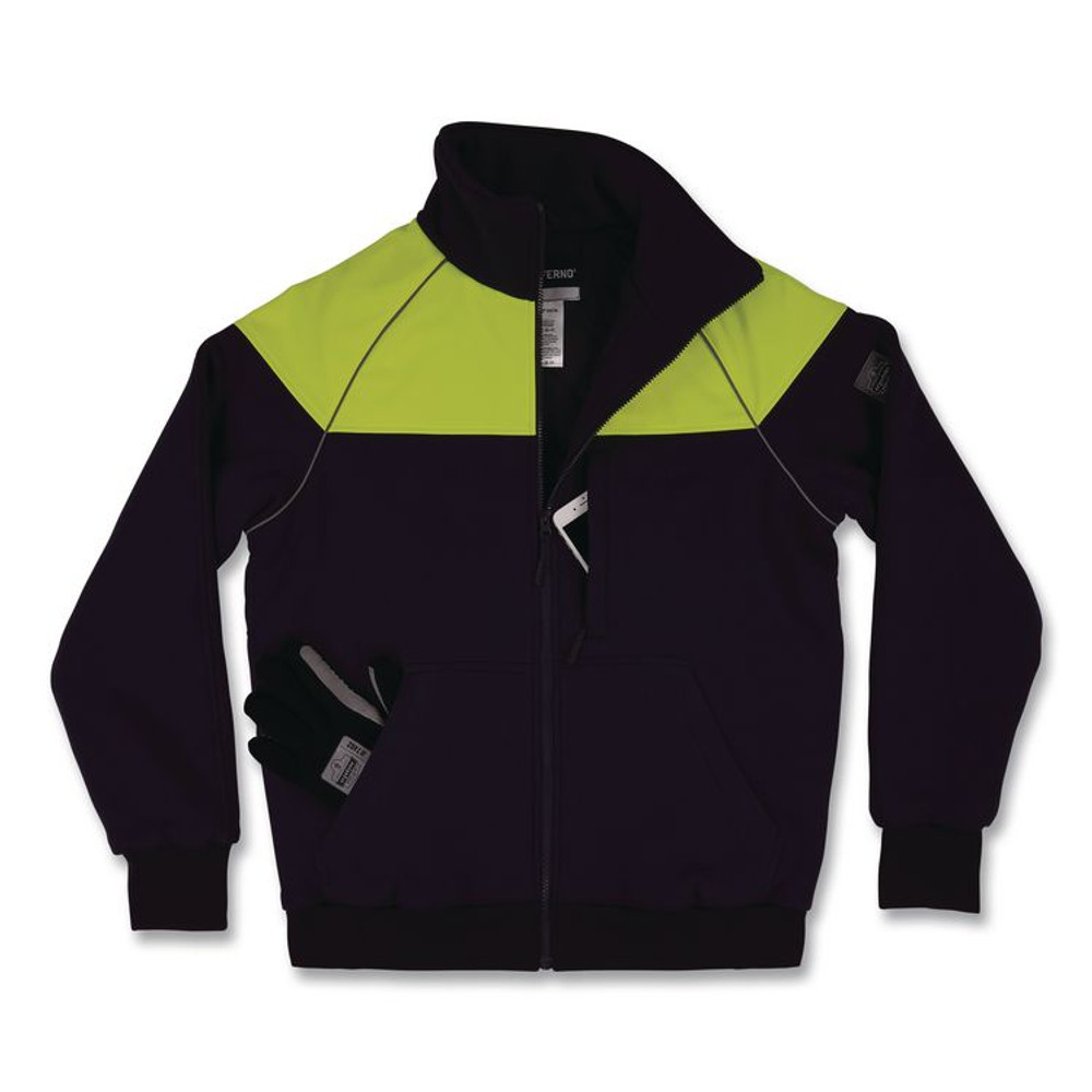 TENACIOUS HOLDINGS, INC. ergodyne® 41292 N-Ferno 6474 Insulated Cooler Jacket, Small, Navy