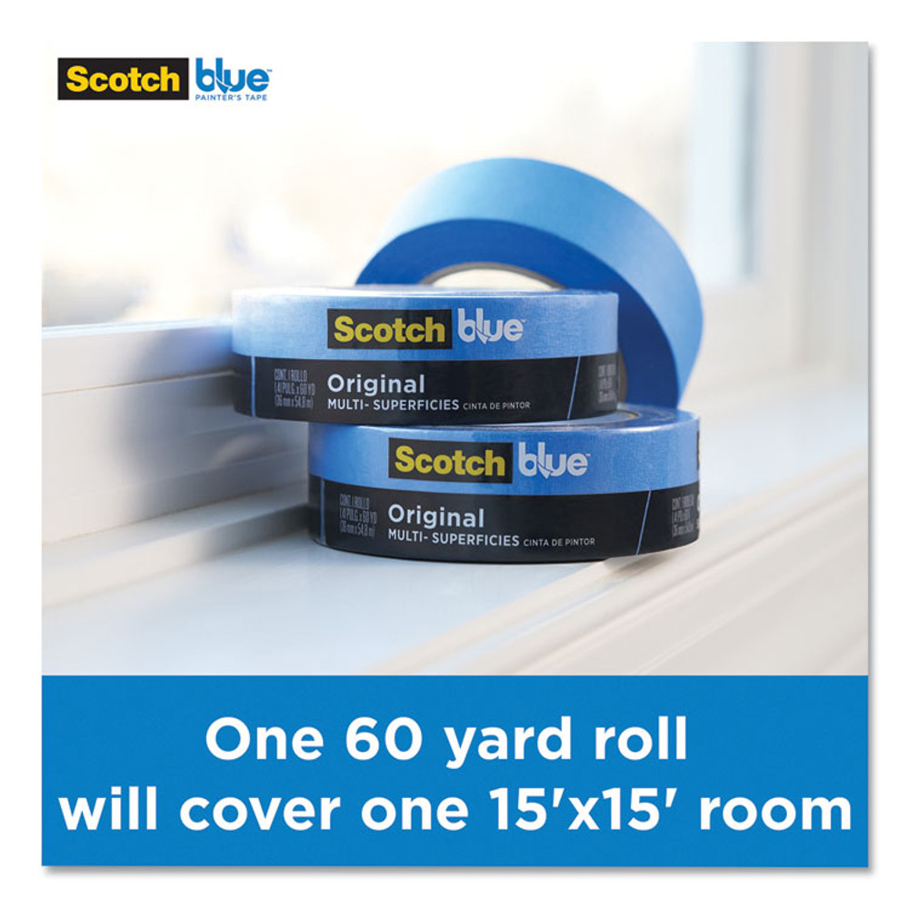 3M/COMMERCIAL TAPE DIV. ScotchBlue™ 209048NC Original Multi-Surface Painter's Tape, 3" Core, 2" x 60 yds, Blue