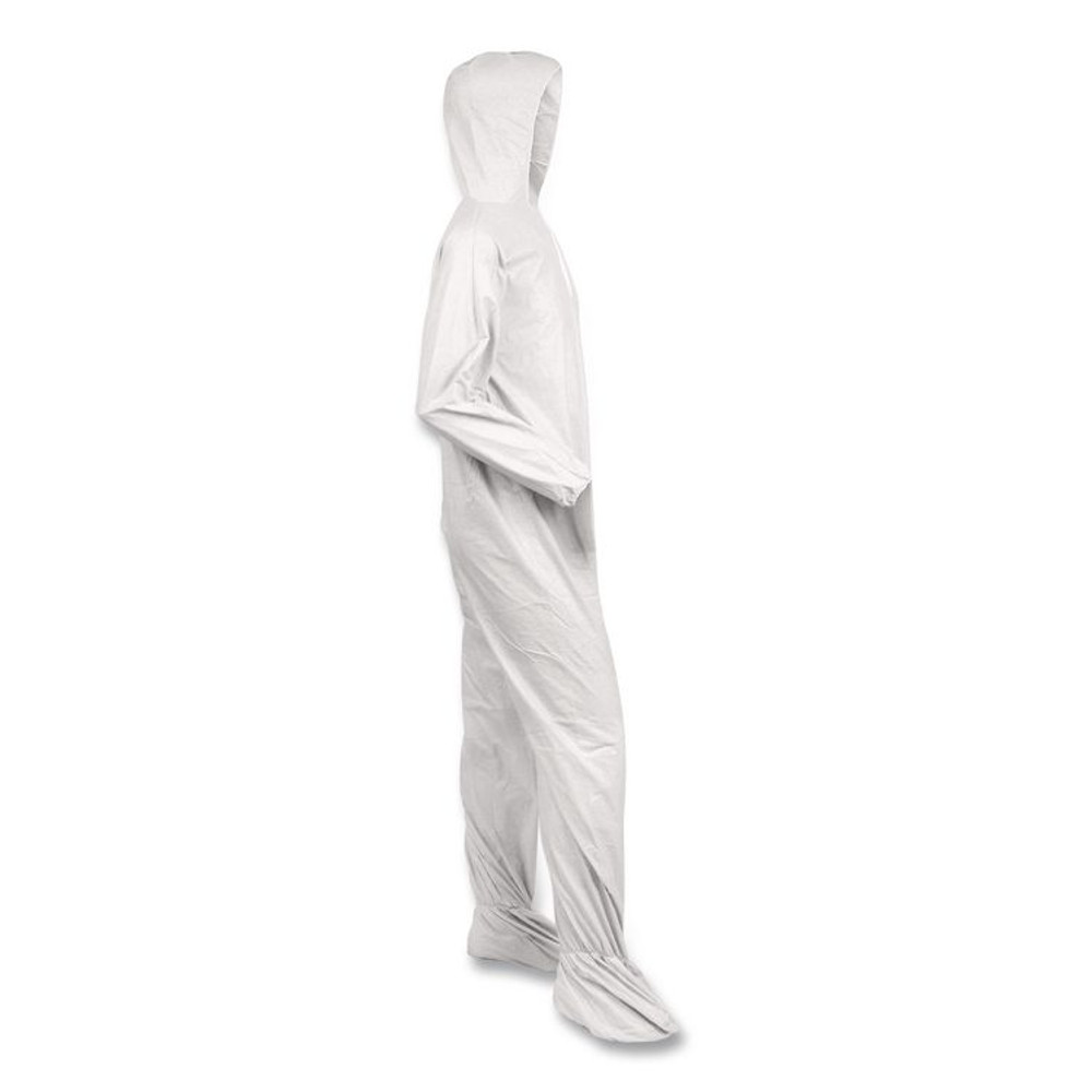 ANSELL LIMITED 30934 KleenGuard A40 Coveralls, 6X-Large, White, 25/Carton