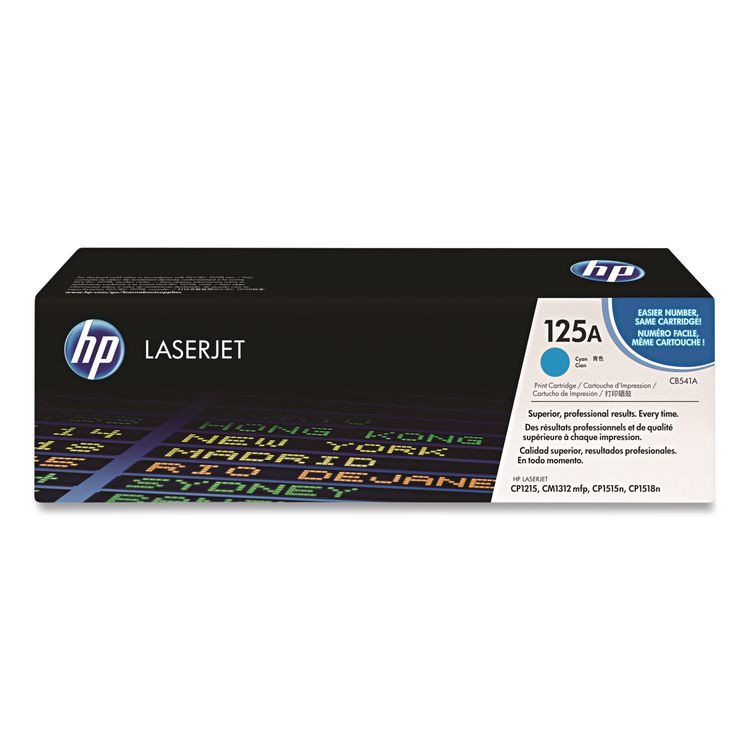 HP INC CB541A HP 125A, (CB541A) Cyan Original LaserJet Toner Cartridge