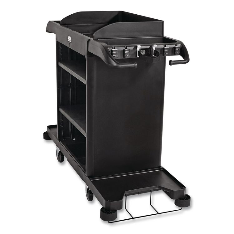 RUBBERMAID COMMERCIAL PROD. 2202588 Bumper Kit?, for Rubbermaid Commercial 2202527/2202581/2202585/2202587, Plastic, Black