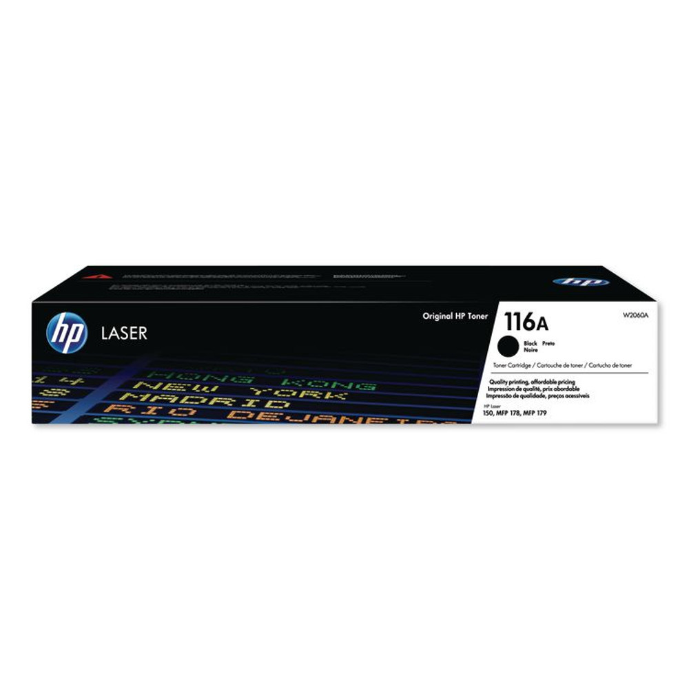 HP INC W2060A HP 116A, (W2060A) Black Original LaserJet Toner Cartridge