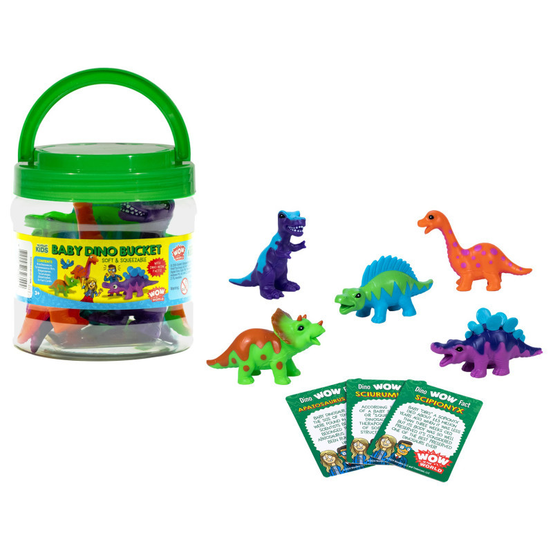 PRESSMAN DBA GOLIATH Goliath WOW in the World Baby Dinosaurs Bucket