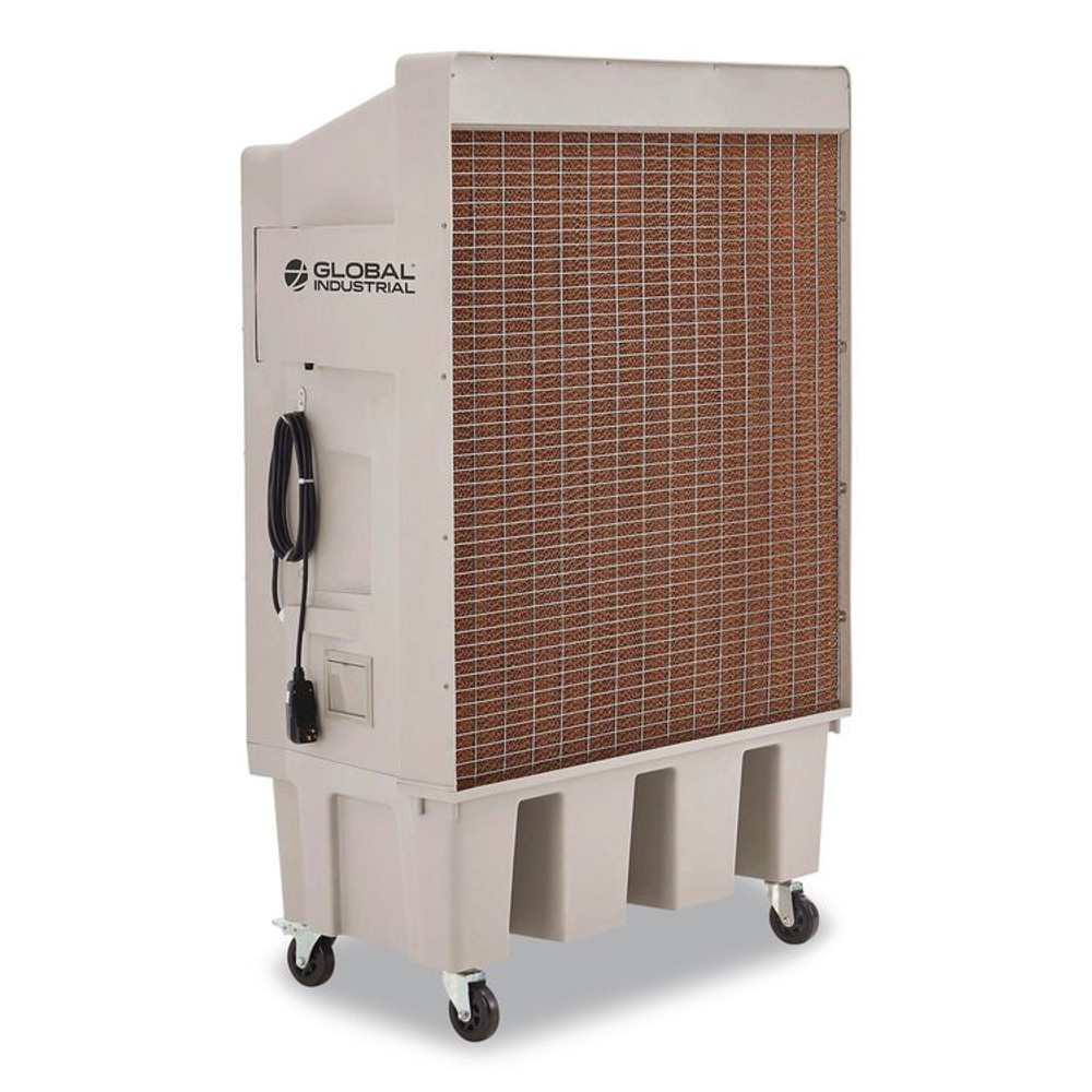 GLOBAL INDUSTRIAL 293131 Portable Evaporative Cooler, 30", 3 Speeds, 26 gal