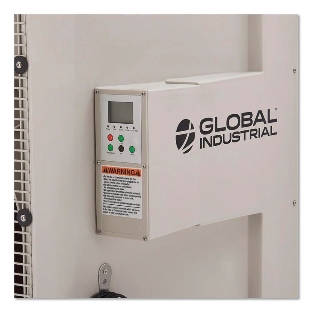 GLOBAL INDUSTRIAL 293131 Portable Evaporative Cooler, 30", 3 Speeds, 26 gal