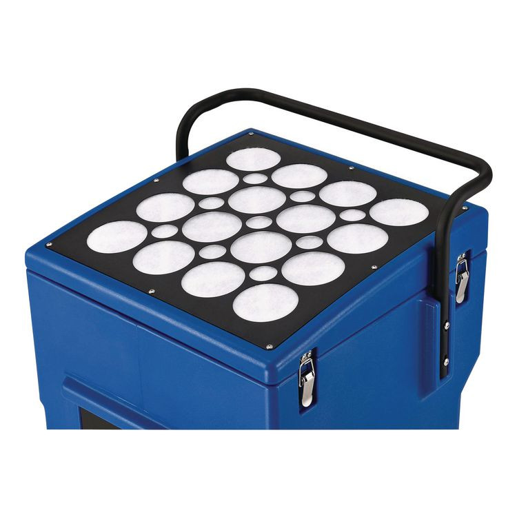 GLOBAL INDUSTRIAL 293052 Commercial Air Scrubber and Negative Air Machine with HEPA Filter, 4 Stage, 1,000 CFM, 115 V