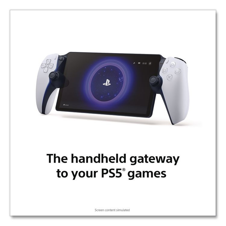 SONY ELECTRONICS, INC. 8550113 PlayStation Portal Remote Player, White