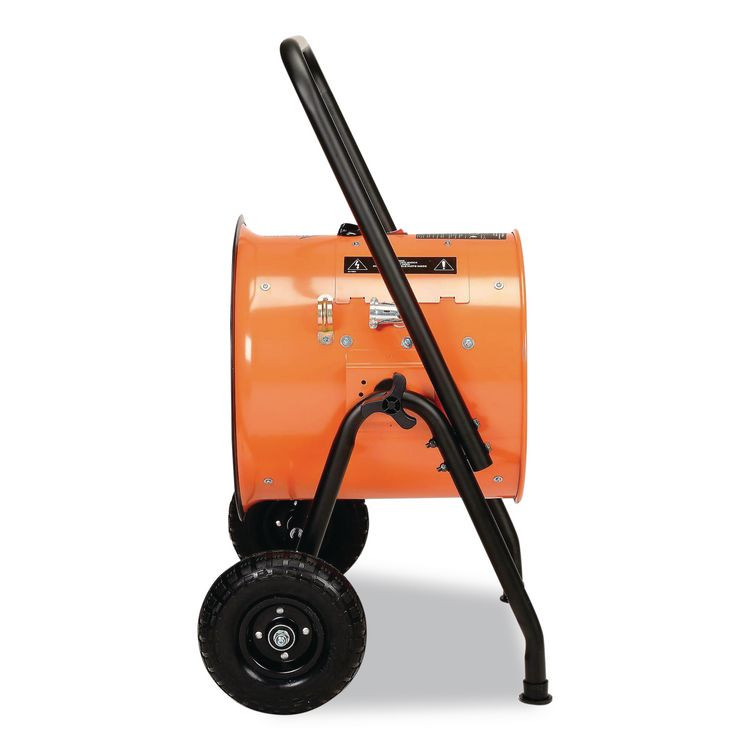 GLOBAL INDUSTRIAL 653673 Portable Salamander Heater with Adjustable Thermostat, 208 V, 15,000 W, 21.59 x 28 x 38.5, Orange