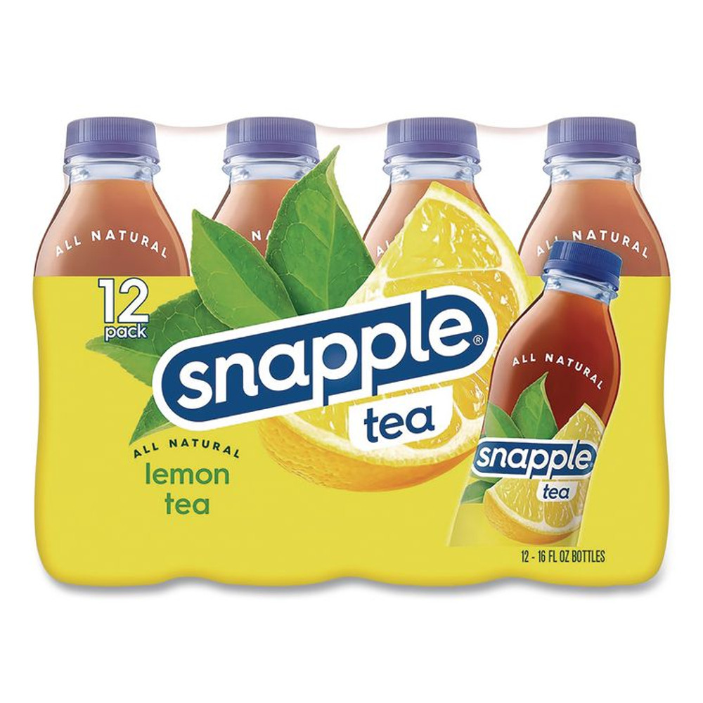DR PEPPER SNAPPLE GROUP, INC. CAD00786 Flavored Tea, Lemon, 16 oz Bottle, 24/Carton