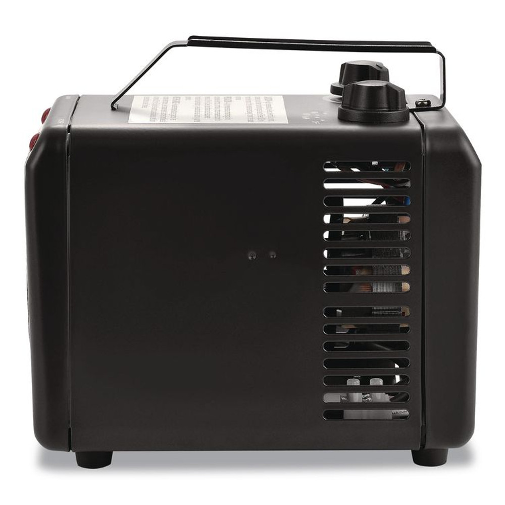 GLOBAL INDUSTRIAL 246099 Portable Heater, 1,500 W, 5.31 x 7.12 x 4.93, Black