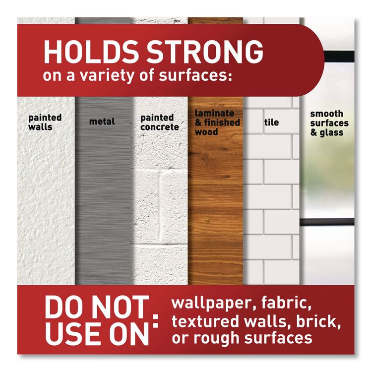 3M/COMMERCIAL TAPE DIV. Command™ 17038MB2ES Decorative X-Large Triple Hooks, Metal, Matte Black, Supports 10 lb, 2/Pack