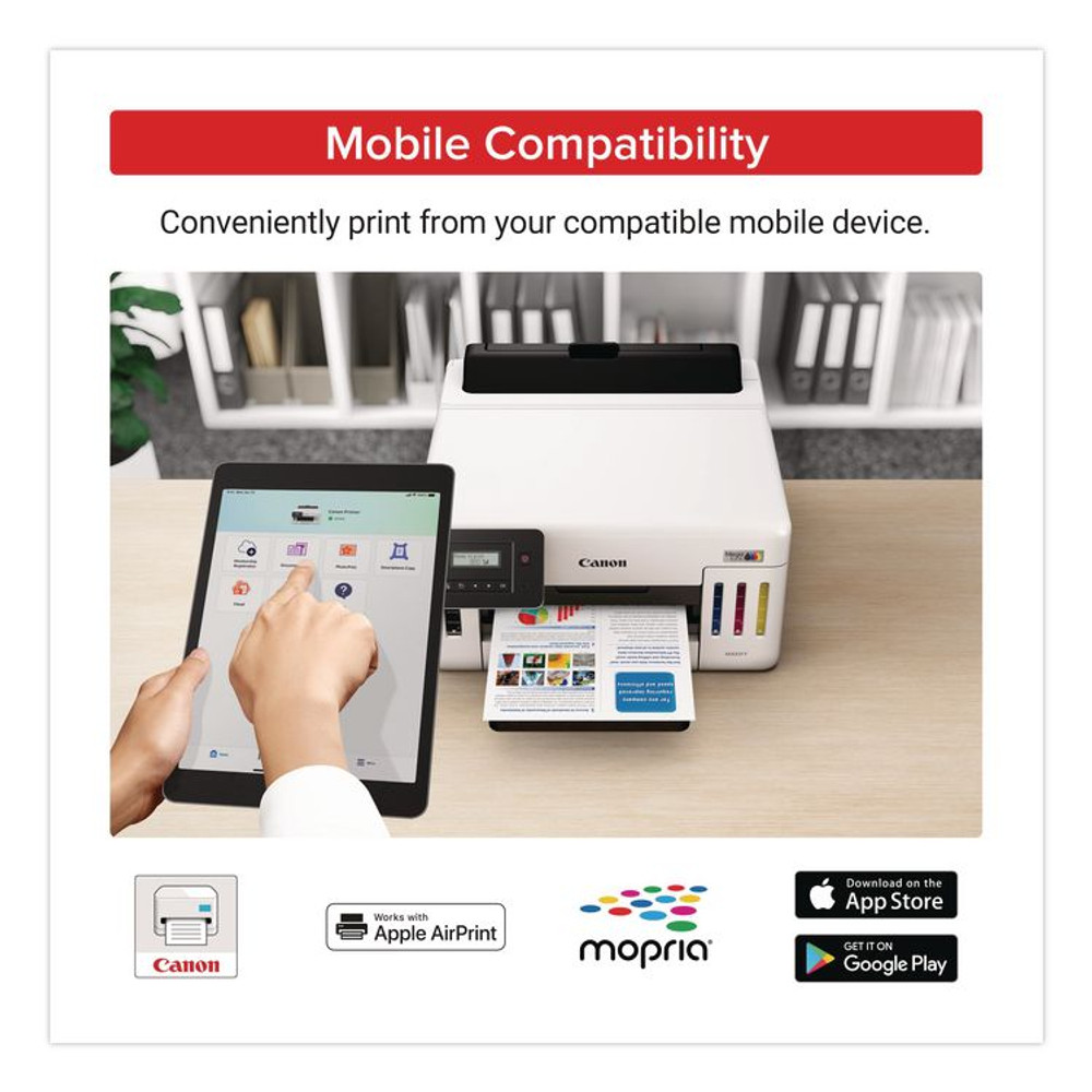 INNOVERA Canon® 6884C002 MAXIFY GX5120 Wireless Inkjet Printer