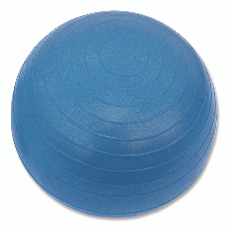 CHAMPION SPORT Sports KDCH Kid's Ball Chair, Supports Up to 264 lb, 12.5" Seat Height, Blue Seat, Silver Base