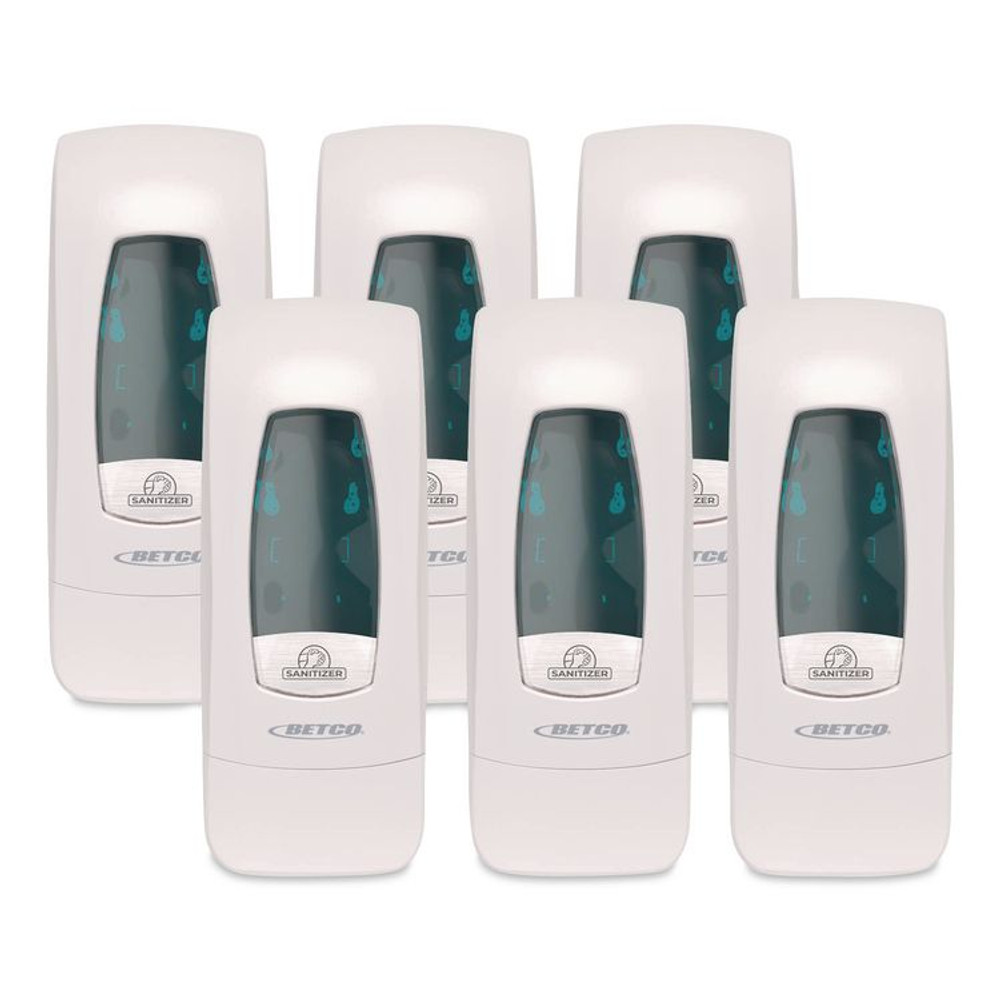 BETCO CORPORATION 9302400 Clario C3 Manual Lotion Dispenser, 5.08 x 4 x 12.1, White, 6/Carton
