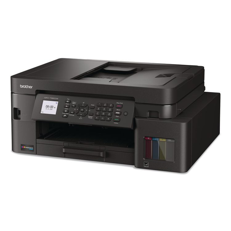 BROTHER INTL. CORP. MFCT980DW MFCT980DW INKvestment Tank 980 Wireless and Ethernet Color Inkjet All-in-One Printer, Copy/Fax/Print/Scan