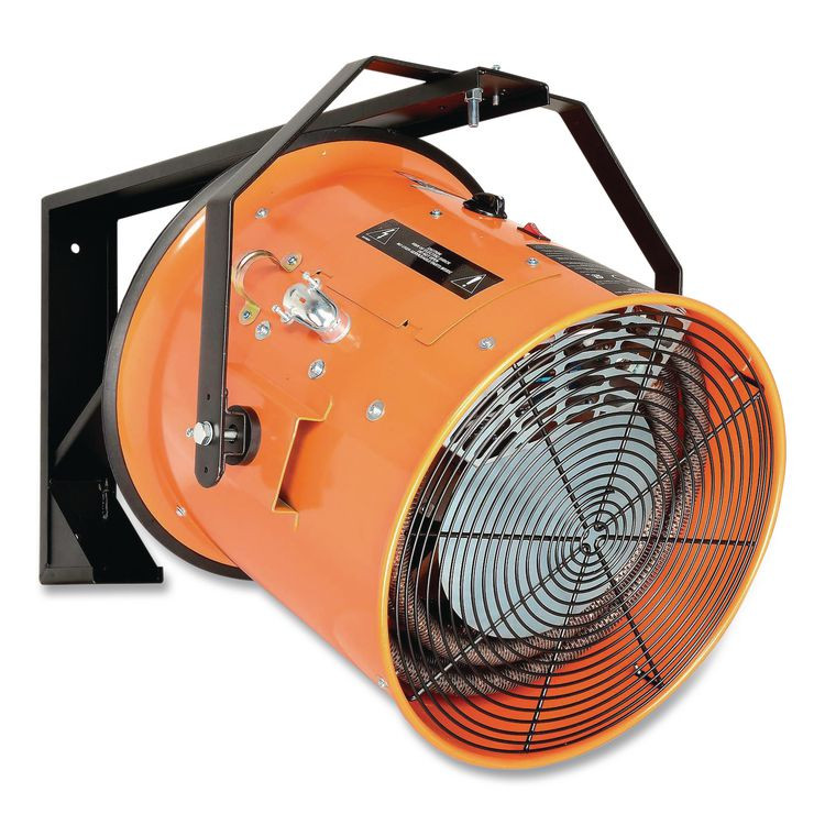GLOBAL INDUSTRIAL 653568 Electric Salamander Heater with Adjustable Thermostat, 240 V, 15,000 W, 23.03 x 34.75 x 24.68, Orange