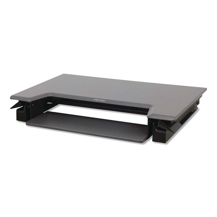 ERGOTRON INC WorkFit™ by 33397085 WorkFit-T Adjustable Standing Desk Converter, 35" x 23.3" x 5" to 20", Gray/Black