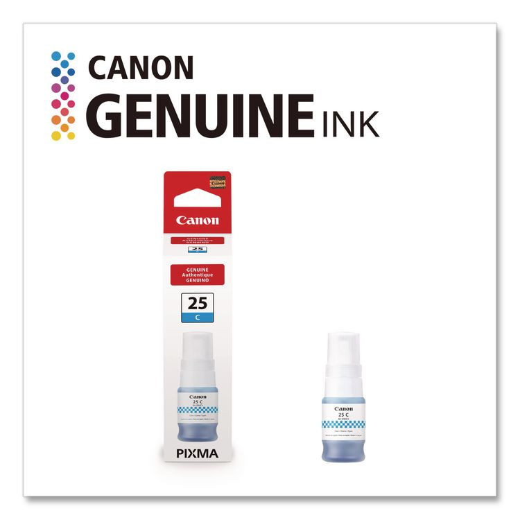 INNOVERA Canon® 6277C001 6277C001 (GI-25), Continuous Ink Supply System, High-Yield Ink, 3,000 Page-Yield, Cyan