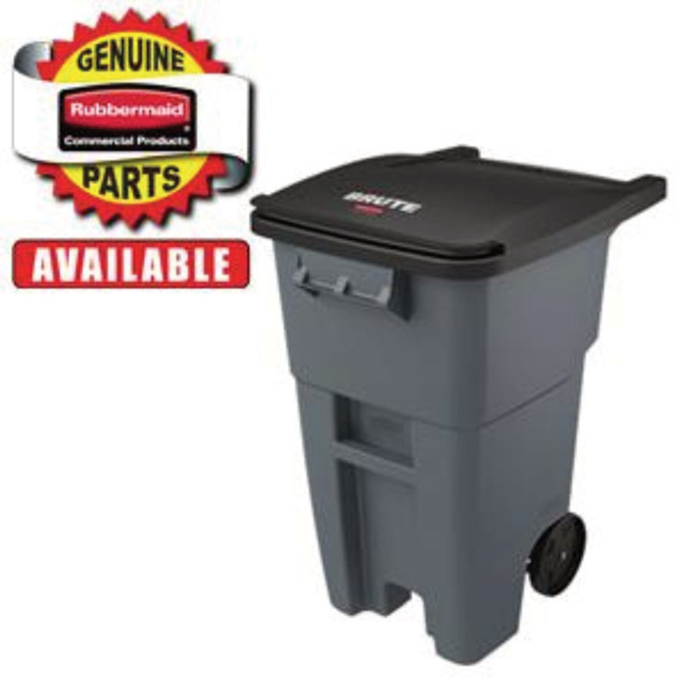 RUBBERMAID COMMERCIAL PROD. 3559-L3 Axle for BRUTE Rollout, 0.5" x 15.85" Axle, Black