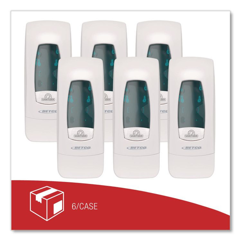 BETCO CORPORATION 9302200 Clario C3 Manual Foam Soap Dispenser, 5.08 x 4 x 12.1, White, 6/Carton