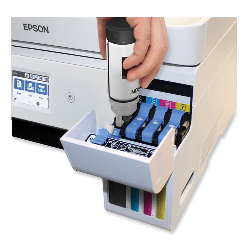 EPSON AMERICA, INC. C11CG19204C EcoTank ET-4760 All-in-One Supertank Printer, Copy Fax/Print/Scan