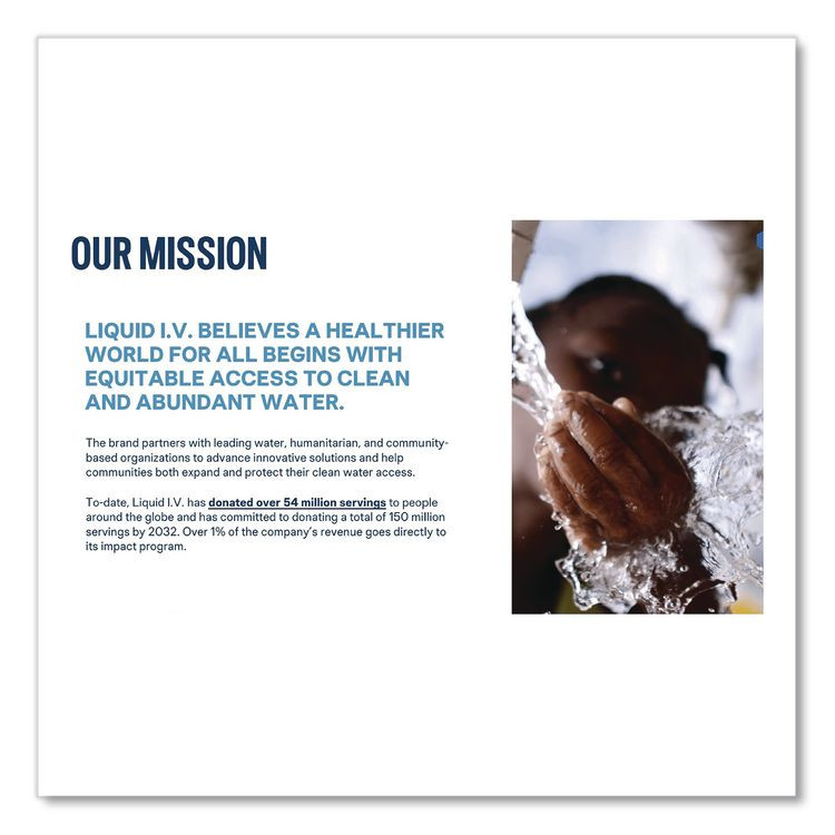 UNILEVER LIQUID I.V.® EHC47496 Hydration Multiplier, Passion Fruit, 0.56 oz Stick, 15/Pack