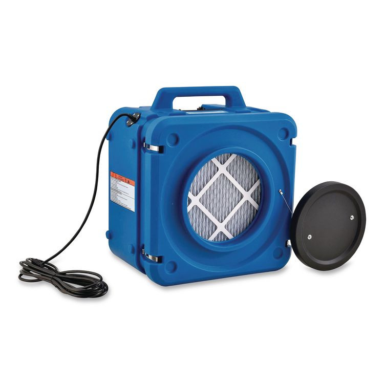 GLOBAL INDUSTRIAL 292938 Commercial Air Scrubber and Negative Air Machine with HEPA Filter, 3 Stage, 500 CFM, 115 V