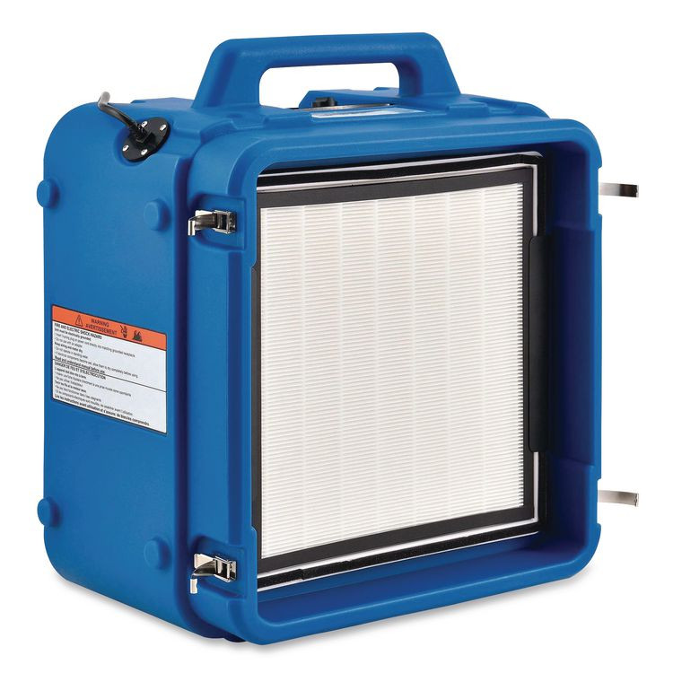 GLOBAL INDUSTRIAL 292938 Commercial Air Scrubber and Negative Air Machine with HEPA Filter, 3 Stage, 500 CFM, 115 V