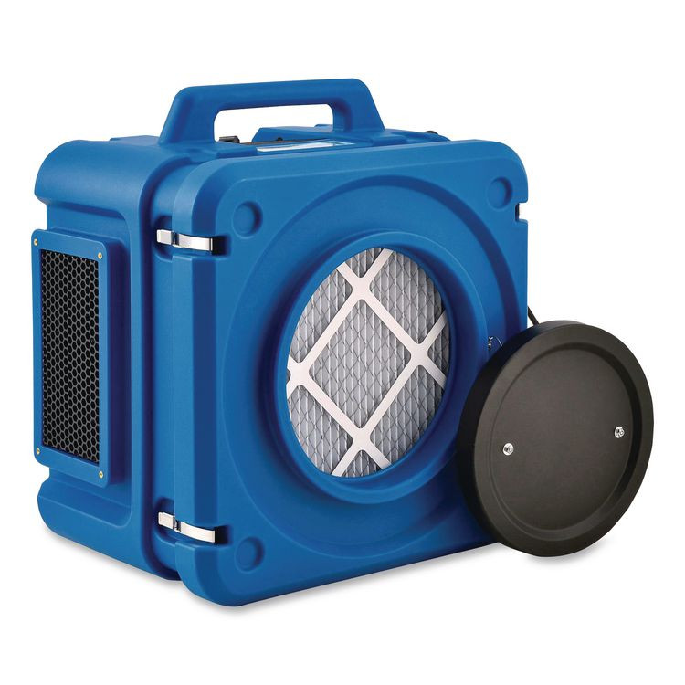 GLOBAL INDUSTRIAL 292938 Commercial Air Scrubber and Negative Air Machine with HEPA Filter, 3 Stage, 500 CFM, 115 V